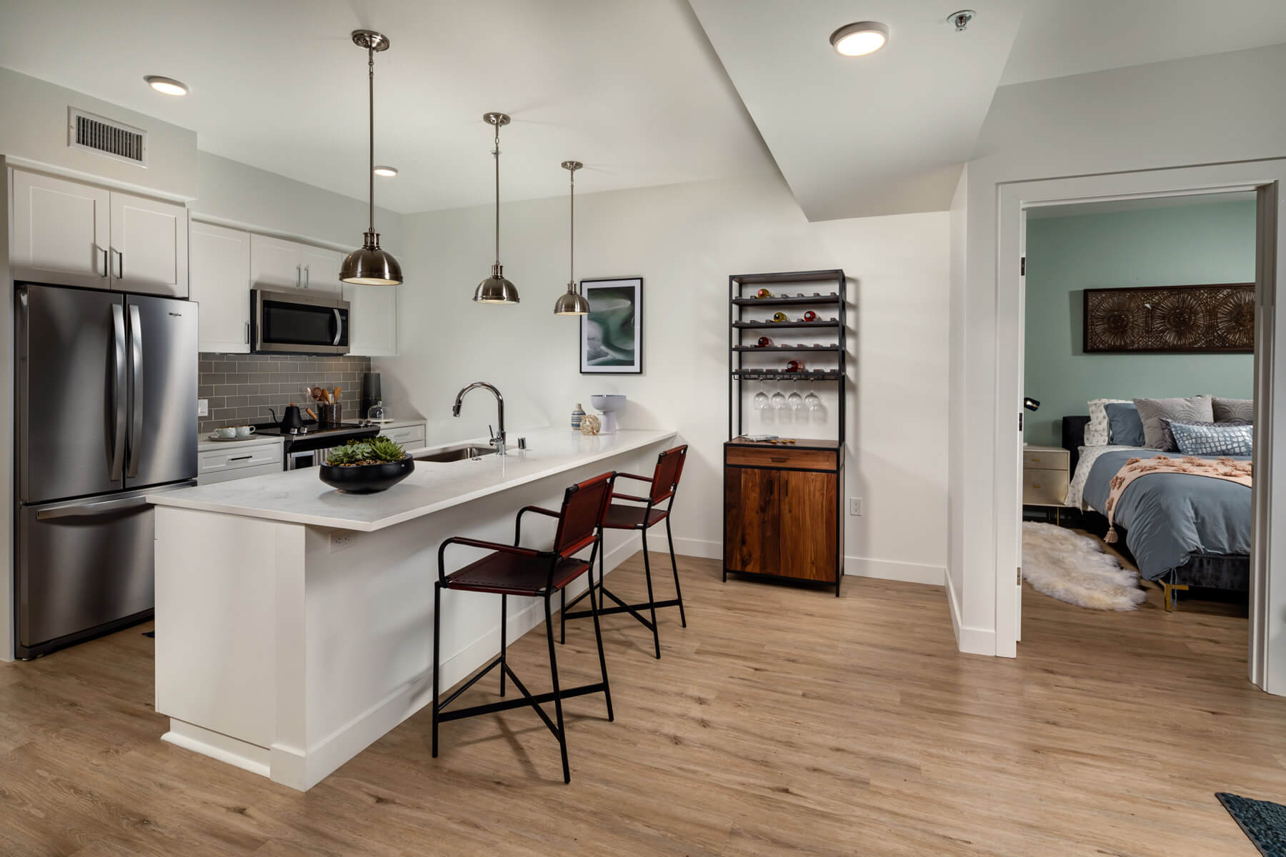 Two Bedroom Residence Kitchen